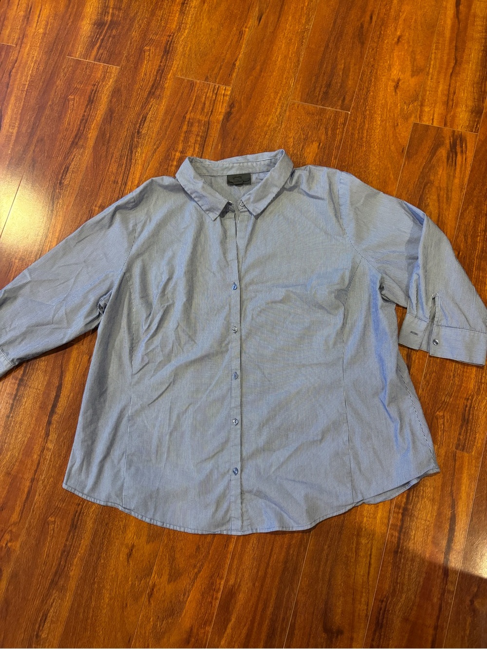 Worthington Light Blue Button Down Shirt